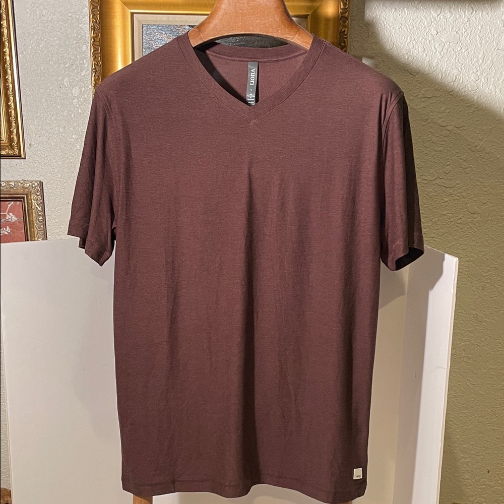 Vuori Brown Short Sleeve Tee